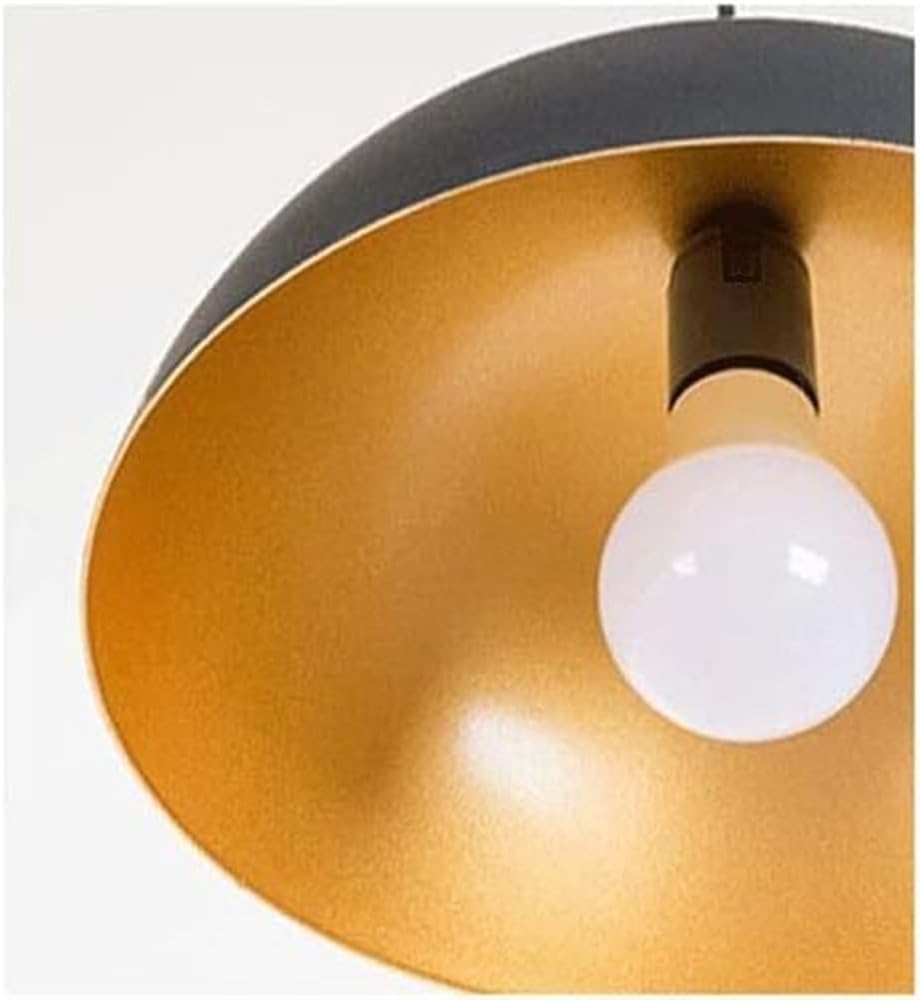 Nordic Retro metalowa lampa wisząca z pojedynczą głowicą wpuszczaną obudową z mocną podstawą E27 abażur biblioteka stolik nocny dekoracja KTV lampa wisząca