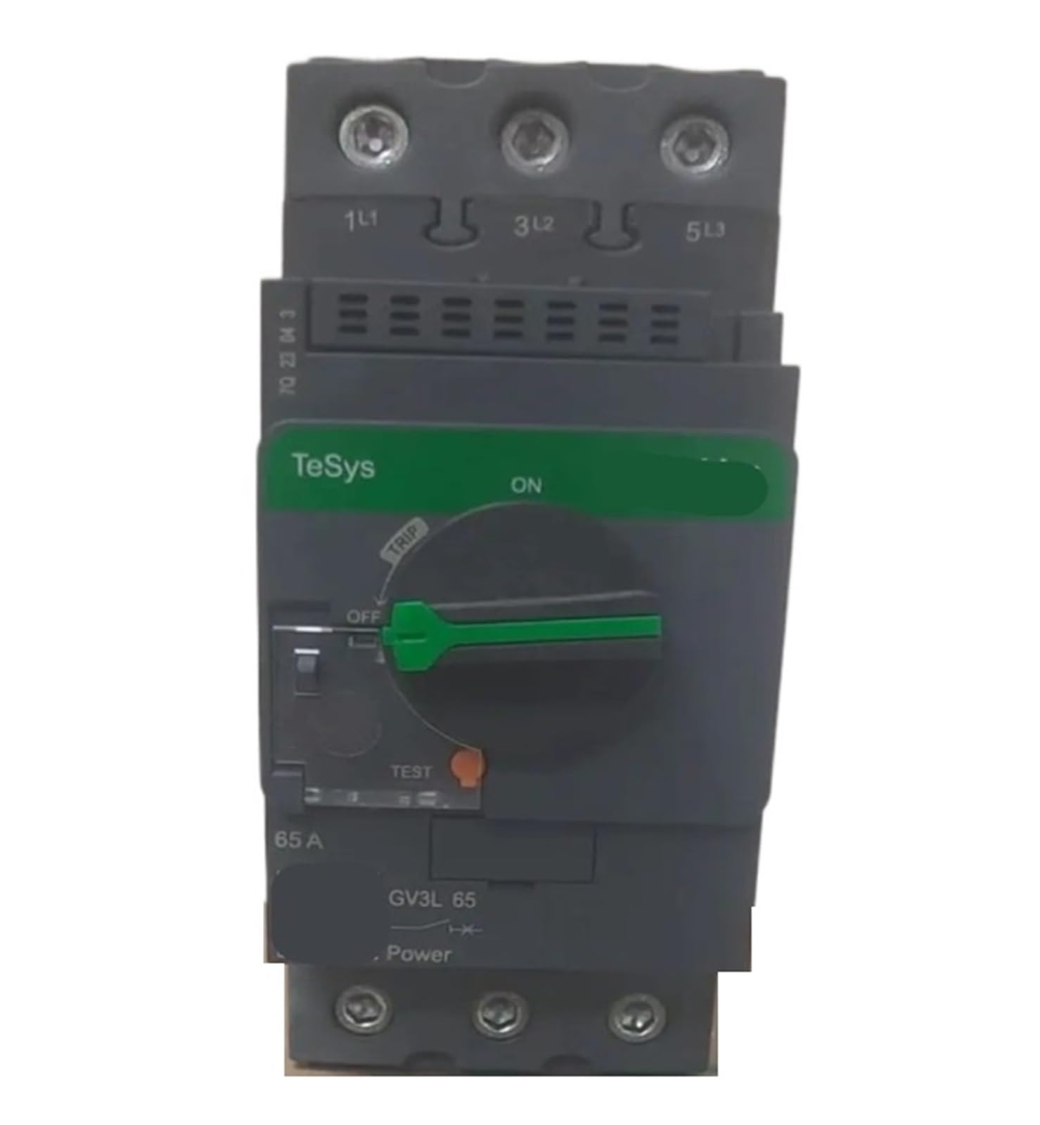 CLBSWYEJK GV3L65 GV3-L65 circuit breaker, GV3, 3P, 65 A, rotary handle