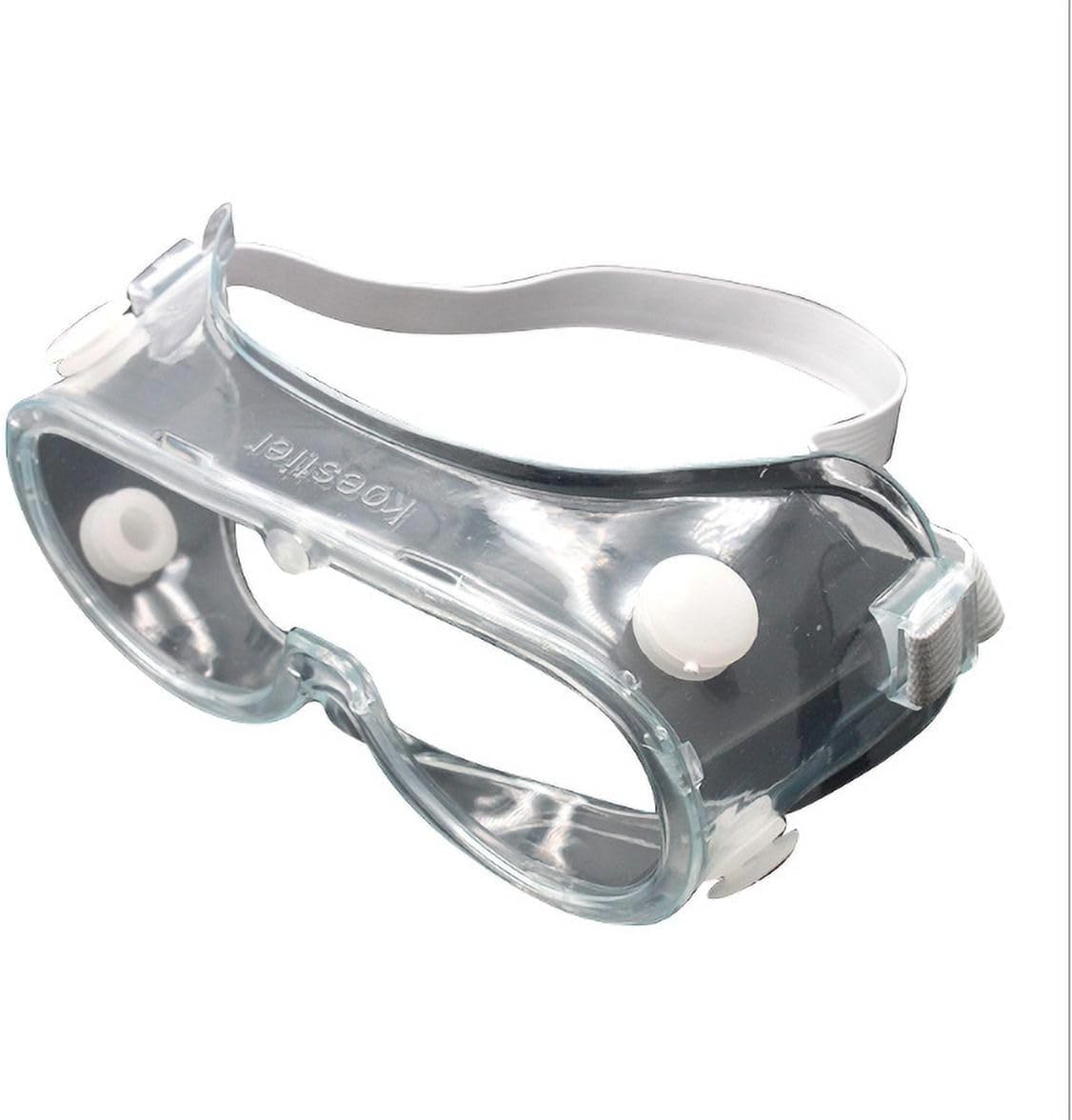 TST Safety Goggles, Adjustable Protective Eyewear, Clear Lens Glasses, Lightweight Eye Protection for Science Lab, Cooking, Sports