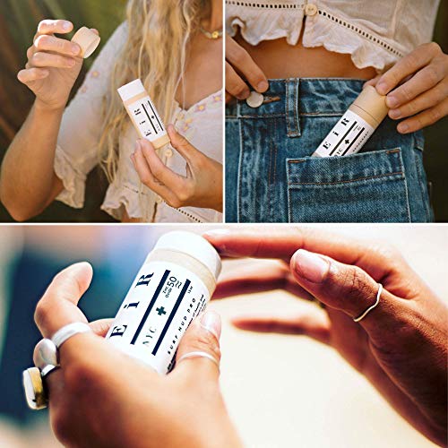 Eir Nyc Surf Mud Pro Spf 50 | Natural Organic Sunscreen For Face | Non-Nano Zinc Oxide | Non-Irritating Sun Screen Stick | Water-Resistant Reef And Ocean Safe | 1.5 Oz #TOP2