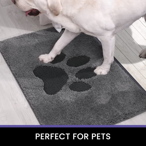 Oiilores Door Mat Indoor, Dog Mats For Muddy Paws Super Absorbent thumb #5