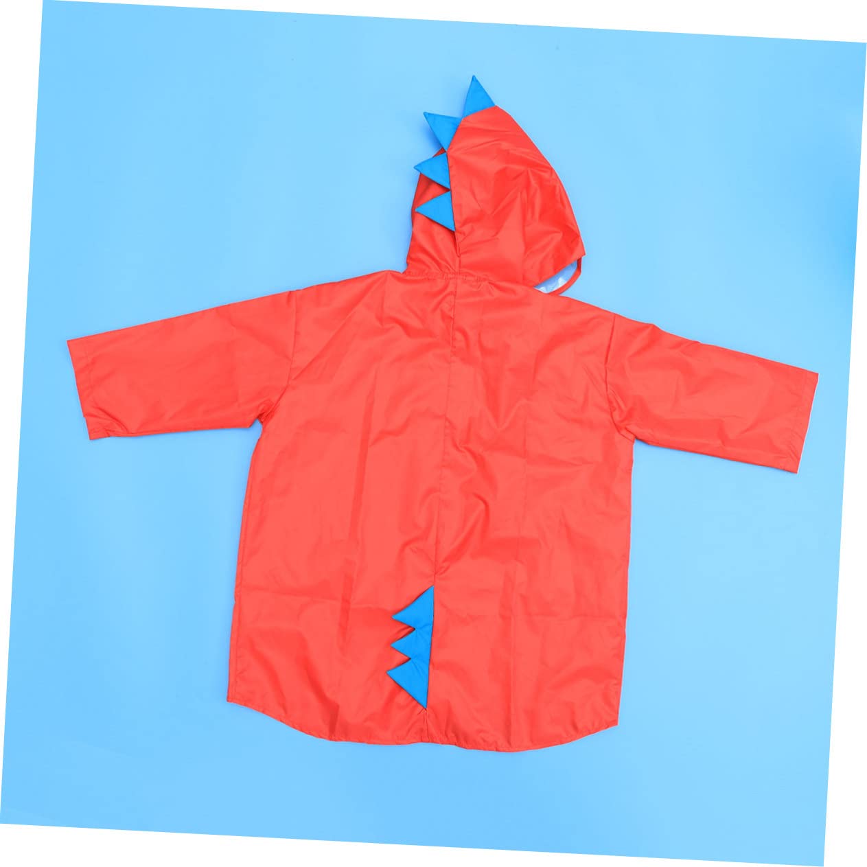 GALPADA 2piezas Chubasquero Infantil Con Capucha Forma De y Ligero Para Niño Niña y Niñas s Rojo Para Actividades Al Aire Como Camping y Parques Temáticos