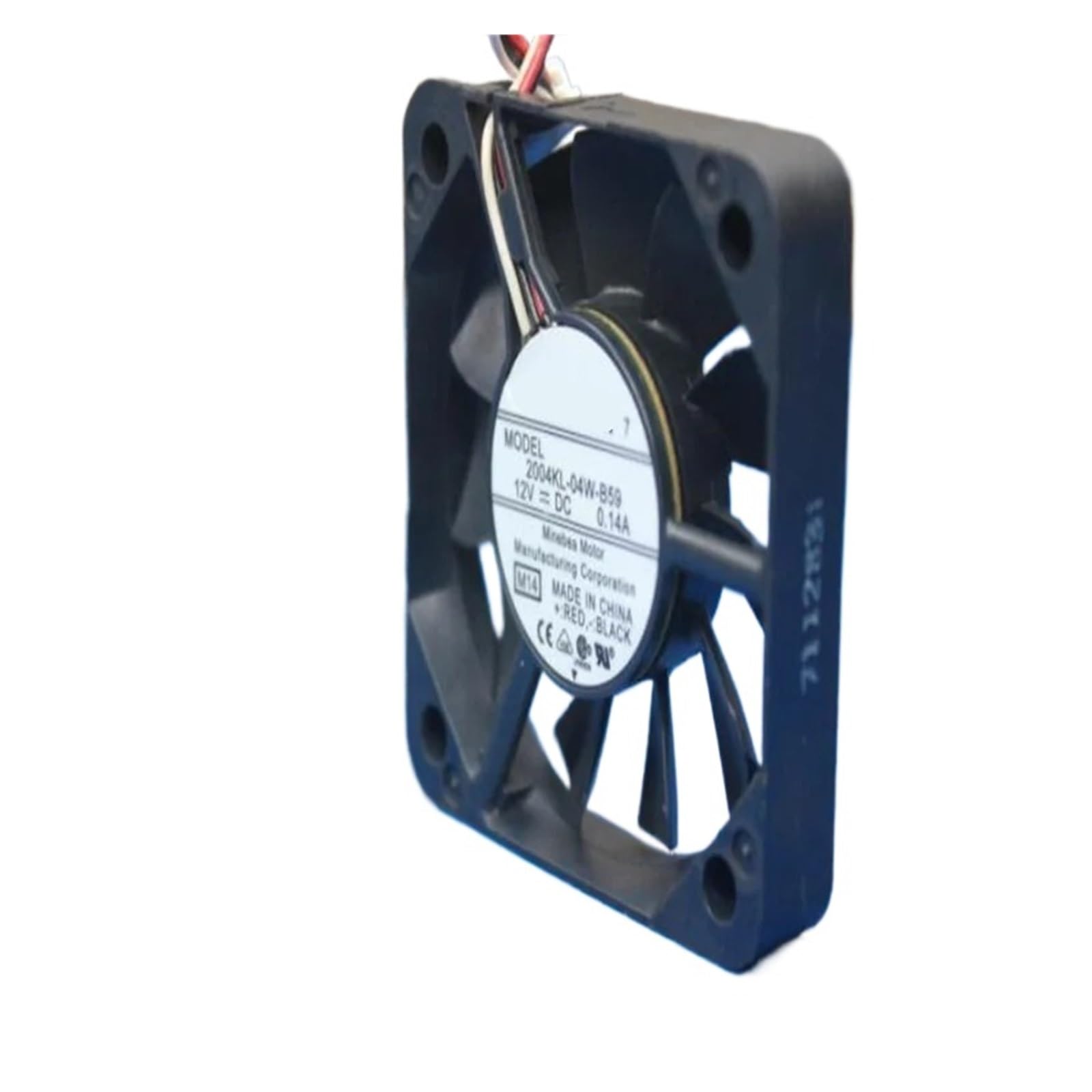 TYHUJKKL 5010 5CM fan 12V 2004KL-04W-B59 5CM three-line silent heat dissipation