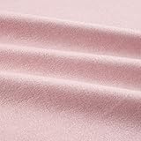 Telio Eco Organic Cotton Hemp Fleece Stretch Blush, Fabric by the Yard