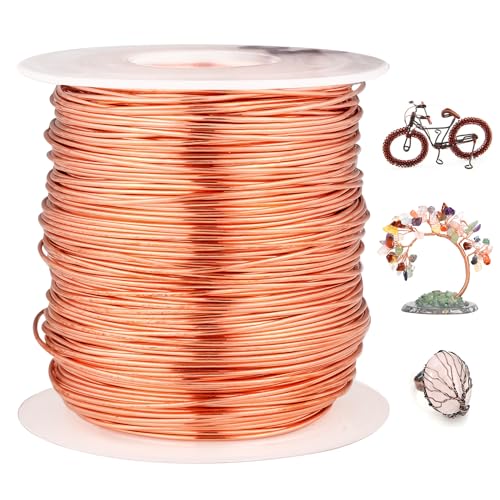 99.9% Soft Bare Copper Wire, 20 Gauge 328 FT Pure