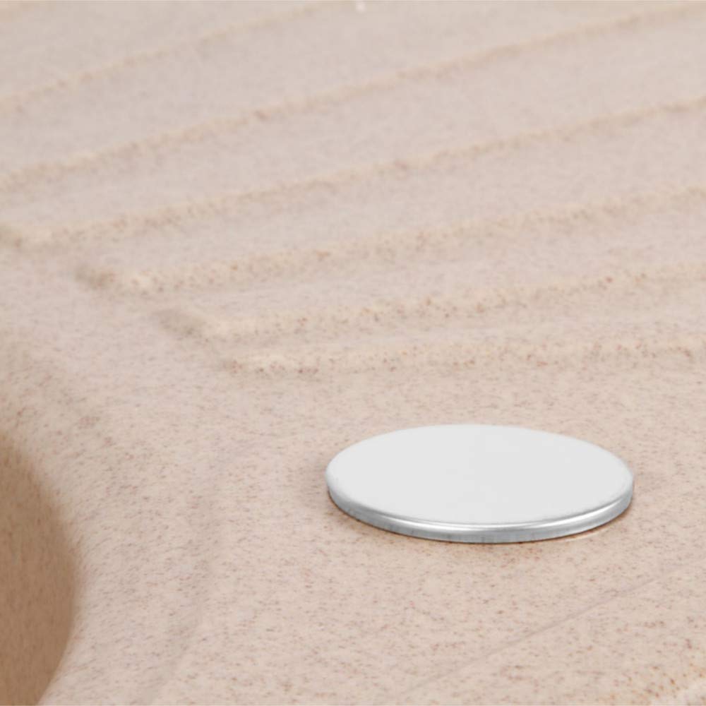 Rubinetto miscelatore bagno lavabo con piletta cromato