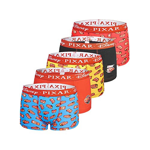 Cars Juego de 5 Calzoncillos para niños
