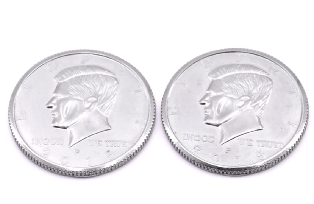 SUMAG Magnetic Expanded Shell Magic Trick - Half Dollar Coin Vanish & Appearance Prop