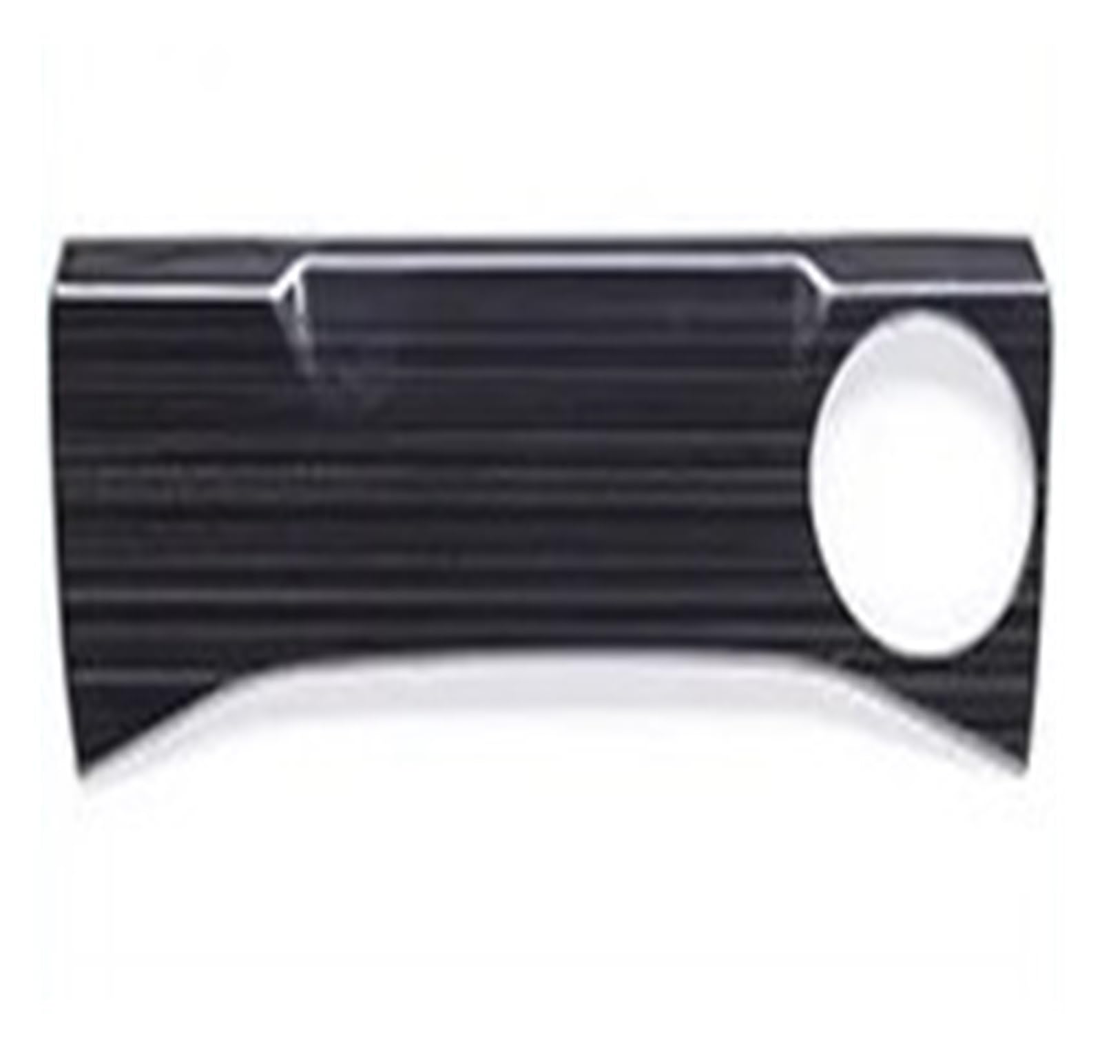 Car Accessory for VW for T-Cross for Tcross 2019 2020 2021 2022 2023 2024 LHD Car Control Center Cigarette Lighter Panel Igniter Frame Trim Stickers Cover Interior Mouldings(Black)