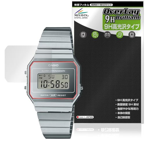 ~rbNX CASIO Vintage A700WEVG-9A / A700WEV-7A Ή ی tB dx 9H  PET KX̍dx {