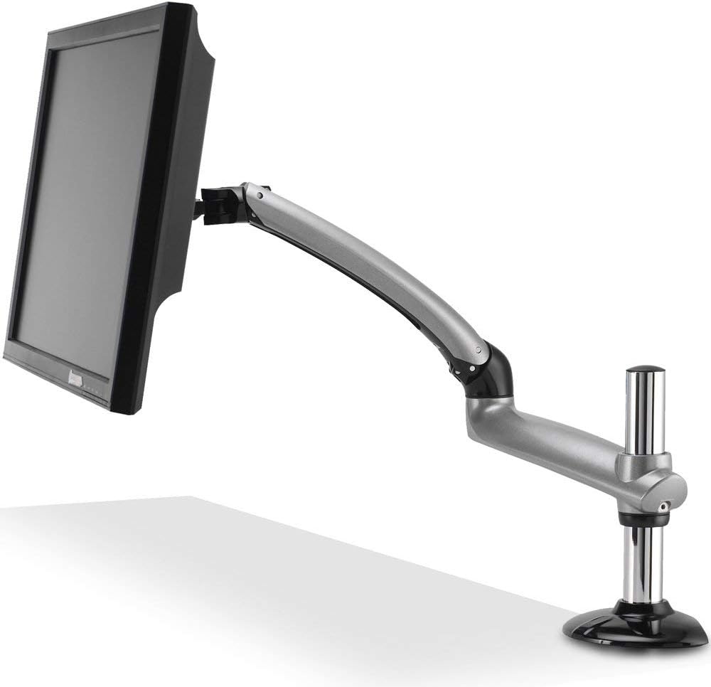 Ergotech Freedom Arm Mounting Arm for Monitor - Silver - TAA Compliant