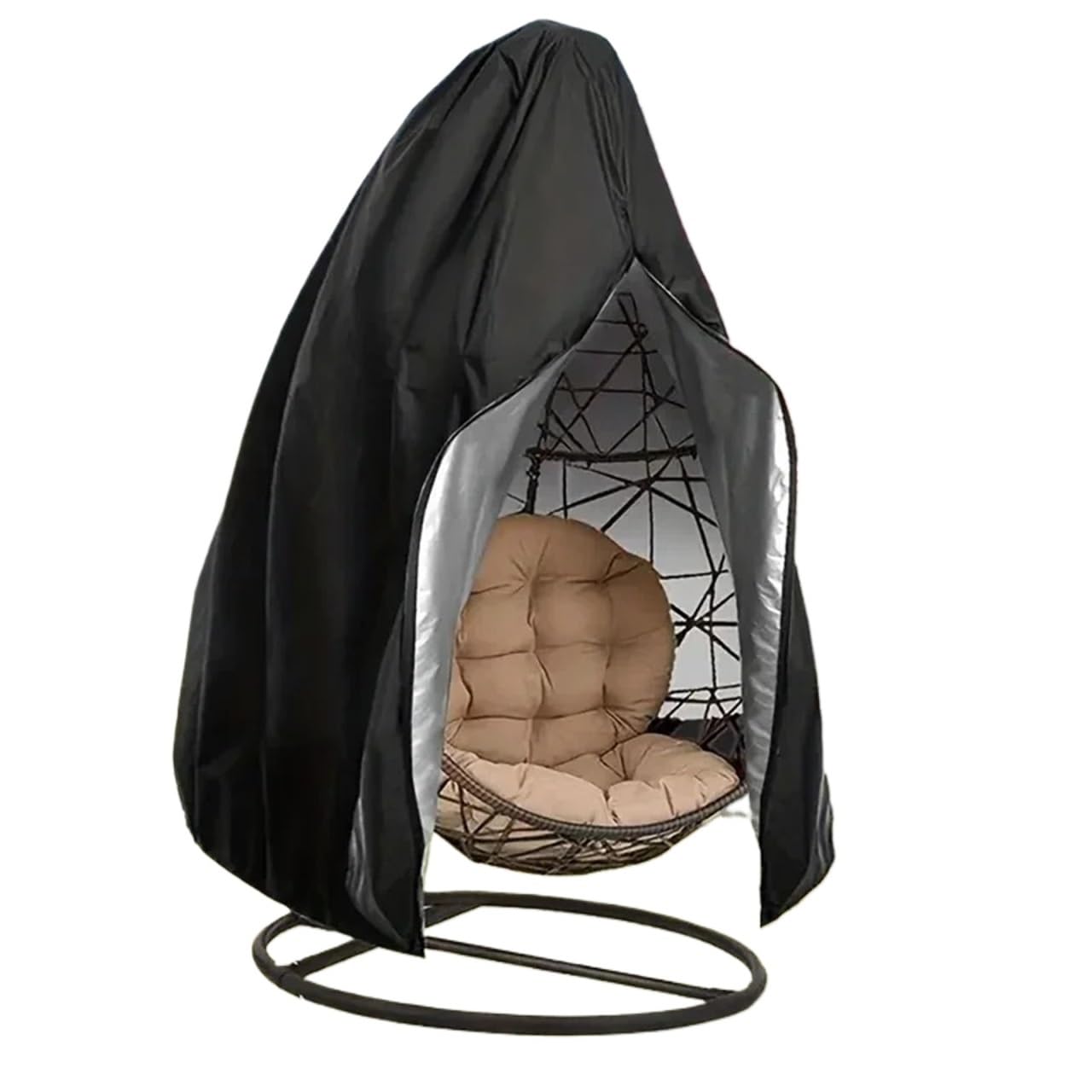 Funda para silla colgante en tela Oxford 210D impermeable para jardin y patio exterior