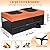 64" Large Chicken Brooder, Brooder Box for Chicks with Zipper Doors, Removable Waterproof Roof & Bottom for Easy Cleaning, Chick Starter Kit Cage, Small Animal Playpen for Duck Kitten Puppy Rabbit