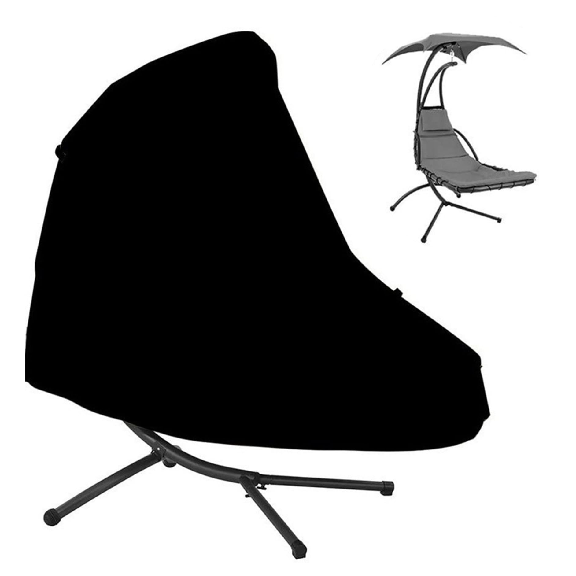 Fodera per chaise longue in tessuto Oxford 73X46X78 cm Fodera per poltrona da esterno impermeabile anti-UV con coulisse e maniglia imbottita Amaca con ventilazione resistente agli agenti atmosferici