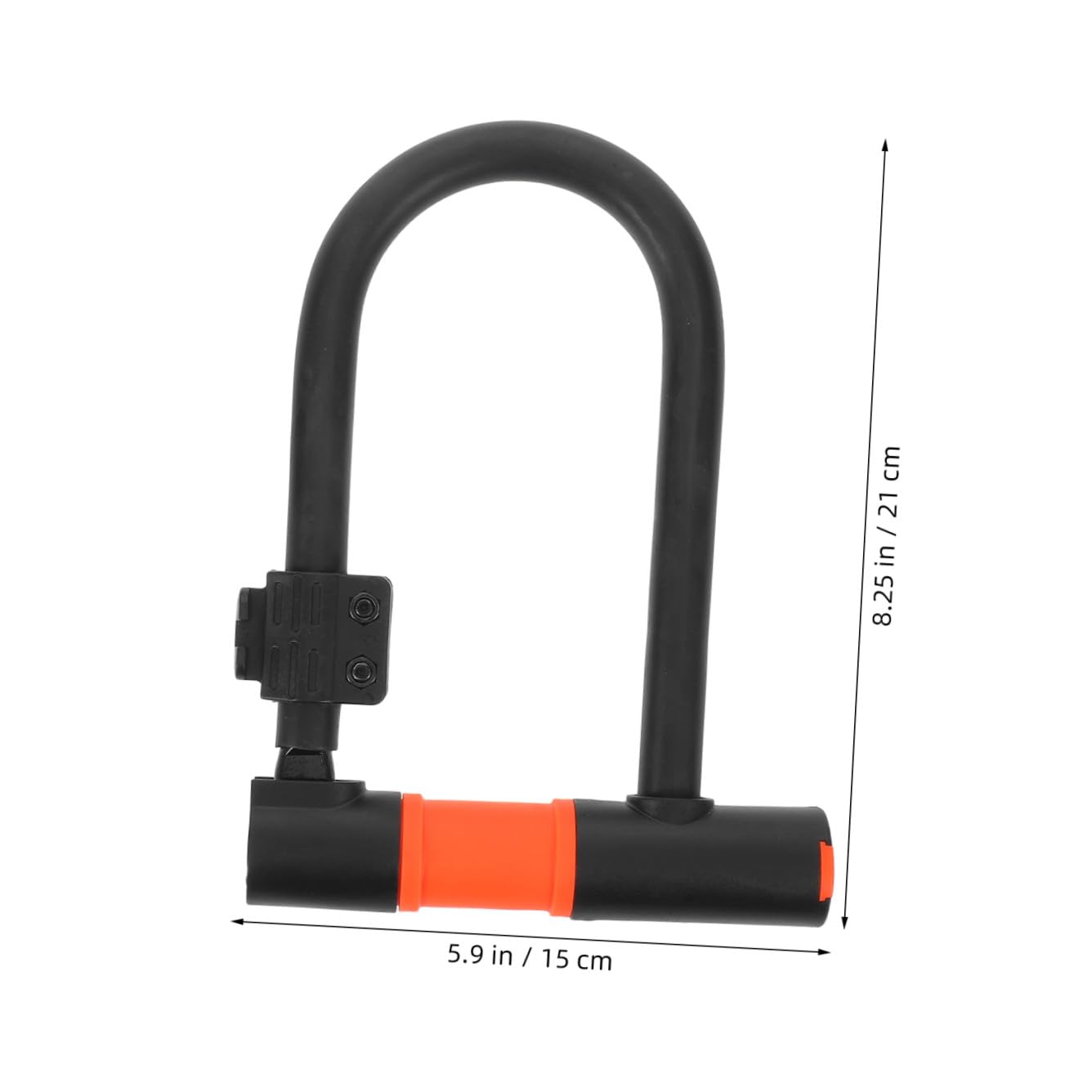 SUPVOX Lucchetto u Per Biciclette e Scooter Costruito in Acciaio Legato e Antifurto Portatile Resistente Alle Manomissioni e Adatto Per Condizioni Atmosferiche Variabili