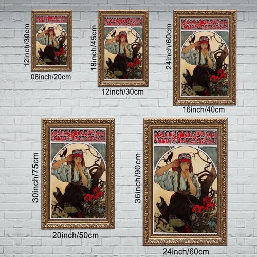 Toile Alphonse Mucha pour habiller un grand mur vide - 2
