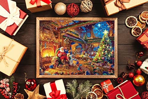 500 piezas Rompecabezas de Navidad para Adultos Santa Claus 20.5 x 15 pulgadas miniatura 2