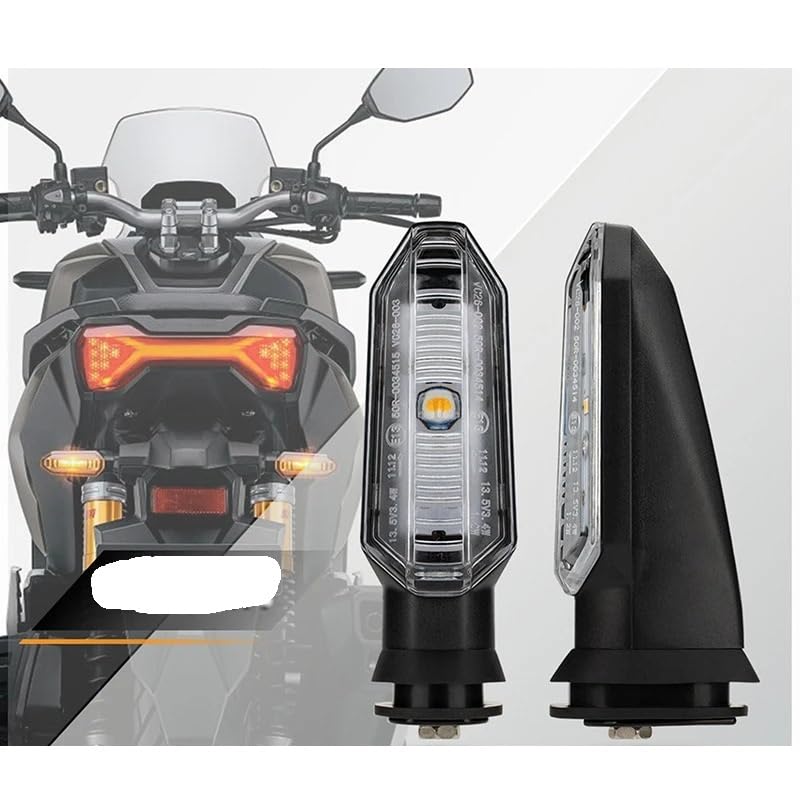 Clignotants de moto ambre 12V haute visibilité arrière pour CRF300 et RS150