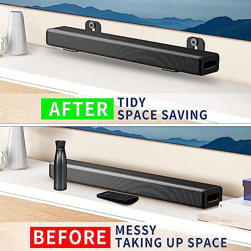 Soporte de metal para altavoces de Home Cinema con anclaje de pared robusto 4