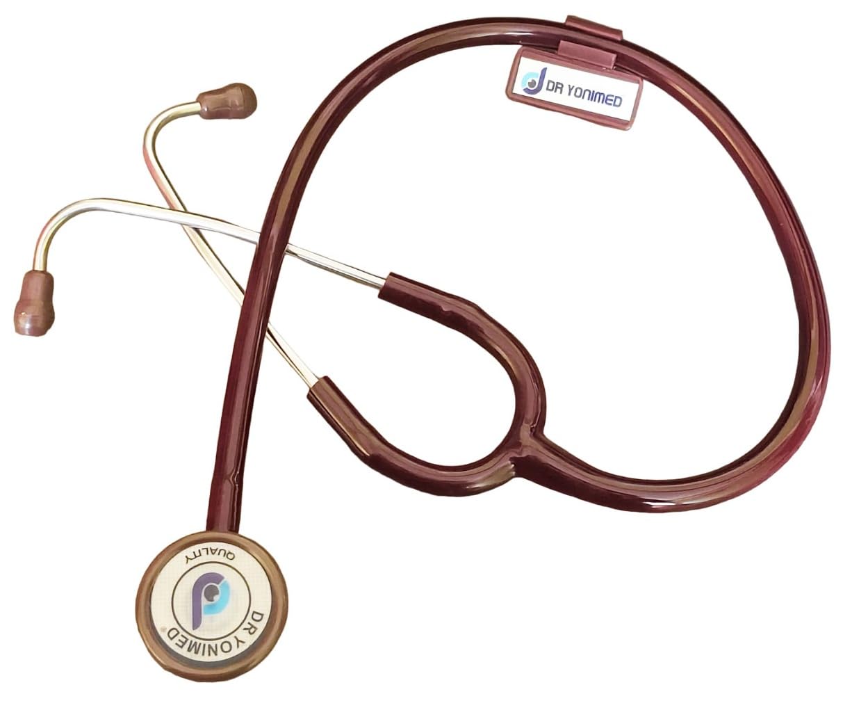 Dr Yonimed Stehoscope Single Head Brown Supertone For Doctors, Nurses, Surgeons & Students. (B0CJTXJVVP) Amazon Price History, Amazon Price Tracker