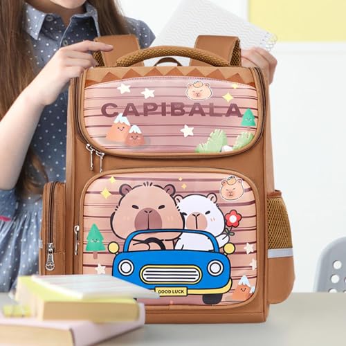 Sac à dos école capybara grand compartiment voyage et loisirs