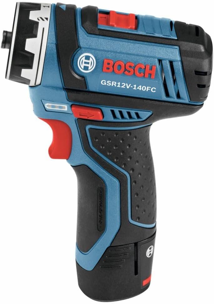 Bosch GSR12V-140FCB22-RT 12V Max FlexiClick 5-In-1 Drill/Driver System (Renewed)