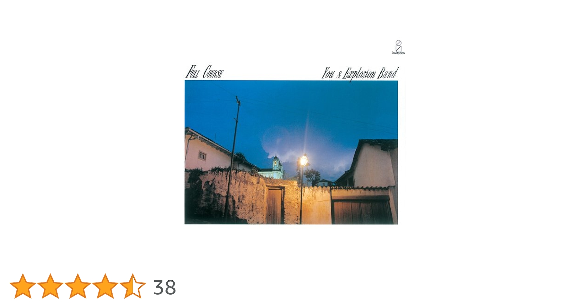 帯付LP You & Explosion Band 大野雄二　フル・コース Amazon.co.jp: フル・コース(紙ジャケット仕様): ミュージック