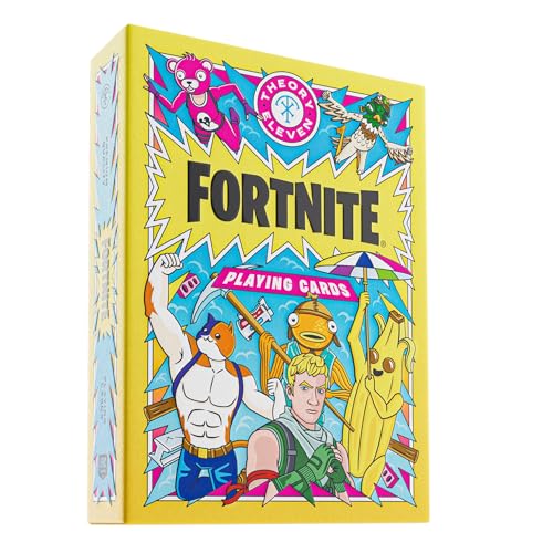 Baraja Oficial Fortnite Theory11 Poker 52 Cartas