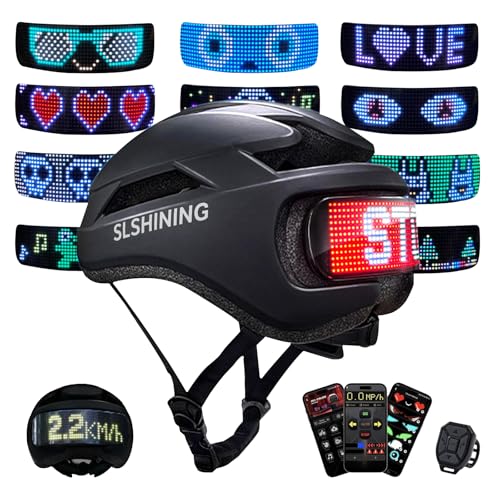 AIGLUN Smart Bike Helmet with Lights and Turn Signals