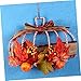RORPOIR 2pcs Front Door Decor Flower Arrangement Supplies Autumn Decor Pumpkin Wreath Frame Farmhouse Hanging Wreath Form DIY Pumpkin Form Metal Wire Frame for Thanksgiving Crafts