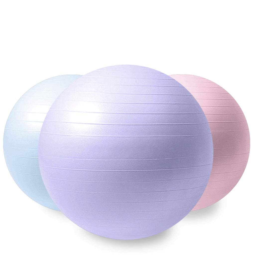 Pelota de Gimnasia Balance Ball Bola del Ejercicio de Bola de la Aptitud Bola de Yoga for Mantenerse en Forma Engrosada, Balance y los Entrenamientos del Gimnasio con la Bomba de Aire