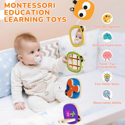 Image of Baby Busy Board Toys for 1 Year Old, Montessori Toys for 1 2 3 Year Old