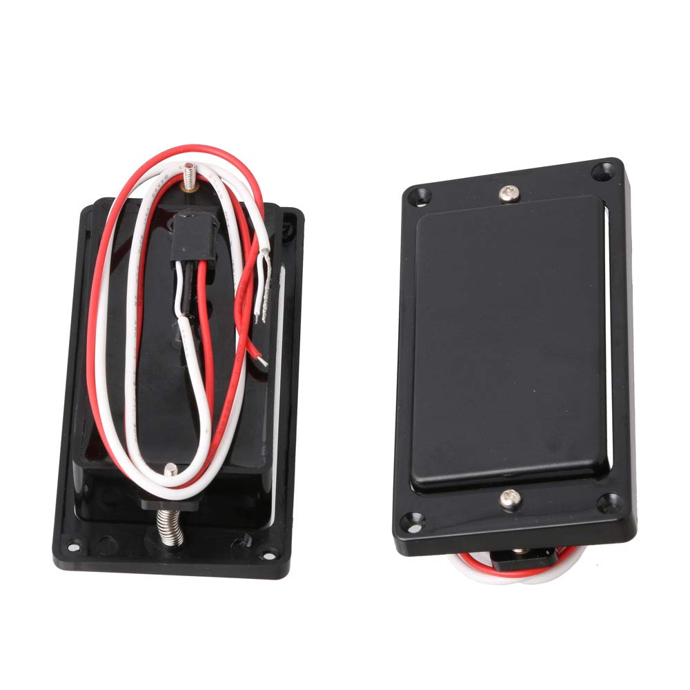 Gitarren-Tonabnehmer Aktiver Humbucker-Tonabnehmer Set mit geschlossener Doppelspule mit Kabel