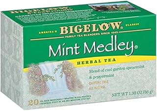 Bigelow, Mint Medley Tea (Caffeine Free), 20 Count