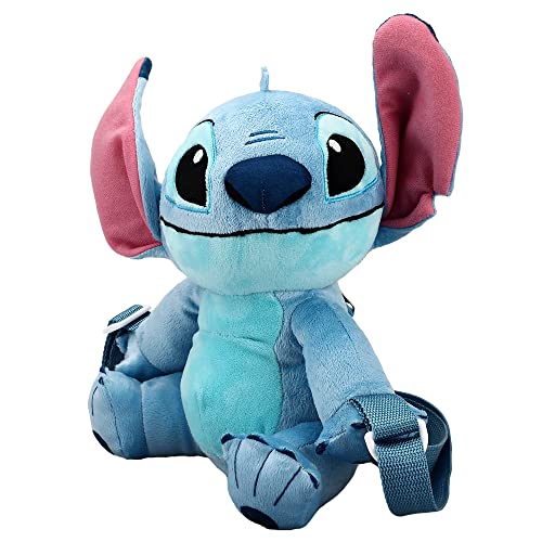 Disney Stitch Stuffed Plush Cross Body Backpack2