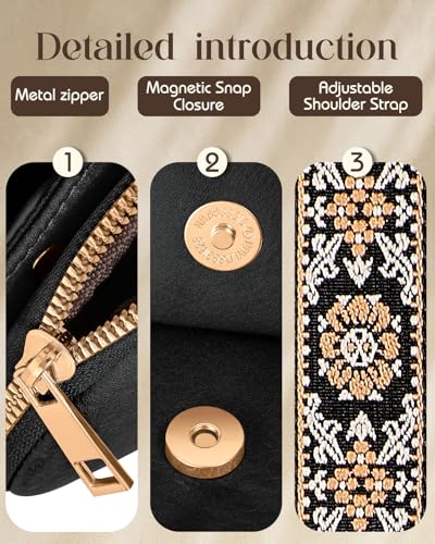 Image of Miss Adola Small Crossbody Bags for Women with Guitar Strap