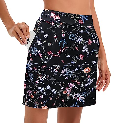 Image of Oyamiki Women's Active Athletic Skort Lightweight Tennis Skirt Perfect for Running Training Sports Golf