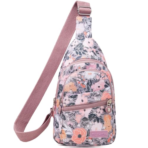 Image of Banelu Small Sling Backpack Crossbody Bags for Women Men, Sling Bag Cross Body Bag Fanny Packs Crossbody Purses