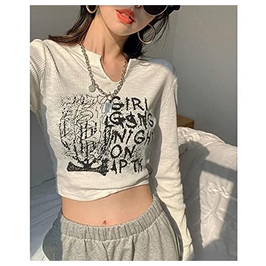 Casual Slim T-shirt för kvinnor O Neck Långärmade bokstäver Skriv ut kvinnliga mode kläder