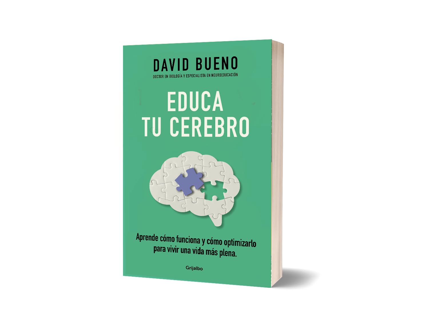 Educa tu cerebro: Aprende cómo funciona y cómo optimizarlo para disfrutar de una vida más plena (Bienestar, salud y vida sana)