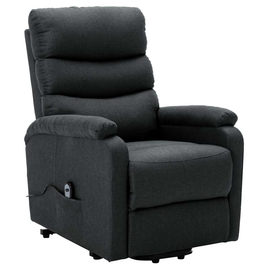 Fauteuil Solivagant tissu gris foncé idéal pour créer un coin lecture cosy