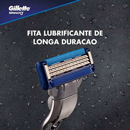 Carga para Aparelho de Barbear Gillette Mach3 Turbo 2 unidades