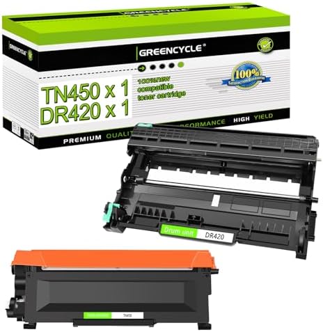 TN450 Toner DR420 Batteria Per Brother TN420 DCP-7060 DCP-7065DN - Foto 4