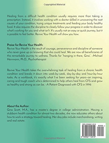 Revive Your Health: A 12-Week Workbook for Managing Chronic Illnesses Like ME/CFS and Fibromyalgia      Paperback – April 27, 2018