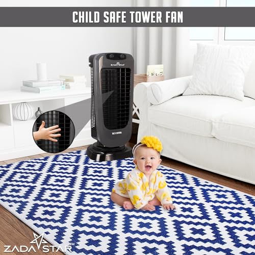 Image of ZS STYLISH TOWER FAN | 150 Degrees Oscillation | Shock-Proof & Rust-Free