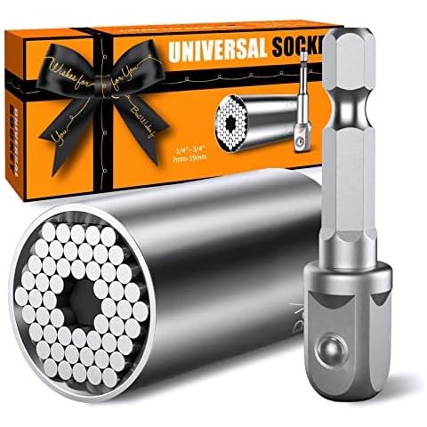 Stocking Stuffers for Adults Men, Super Universal Socket Tools Gifts for Men, Christmas Gifts for Men, Mens Gifts for Dad Him Grandpa, Dad Gifts for Men Who Have Everything Cool Stuff Gadgets for Men Cover