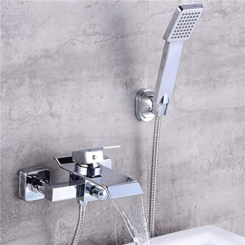 Mitigeur de Bain-Douche Cascade Mural pour des Moments Zen à la Maison