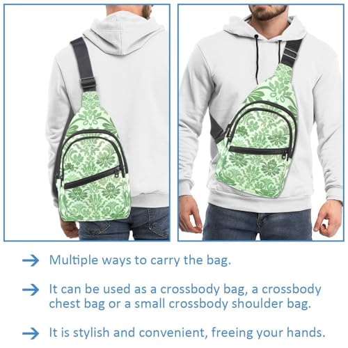 Mochila cruzada multicolor unisex para amantes de la naturaleza y el deporte 2