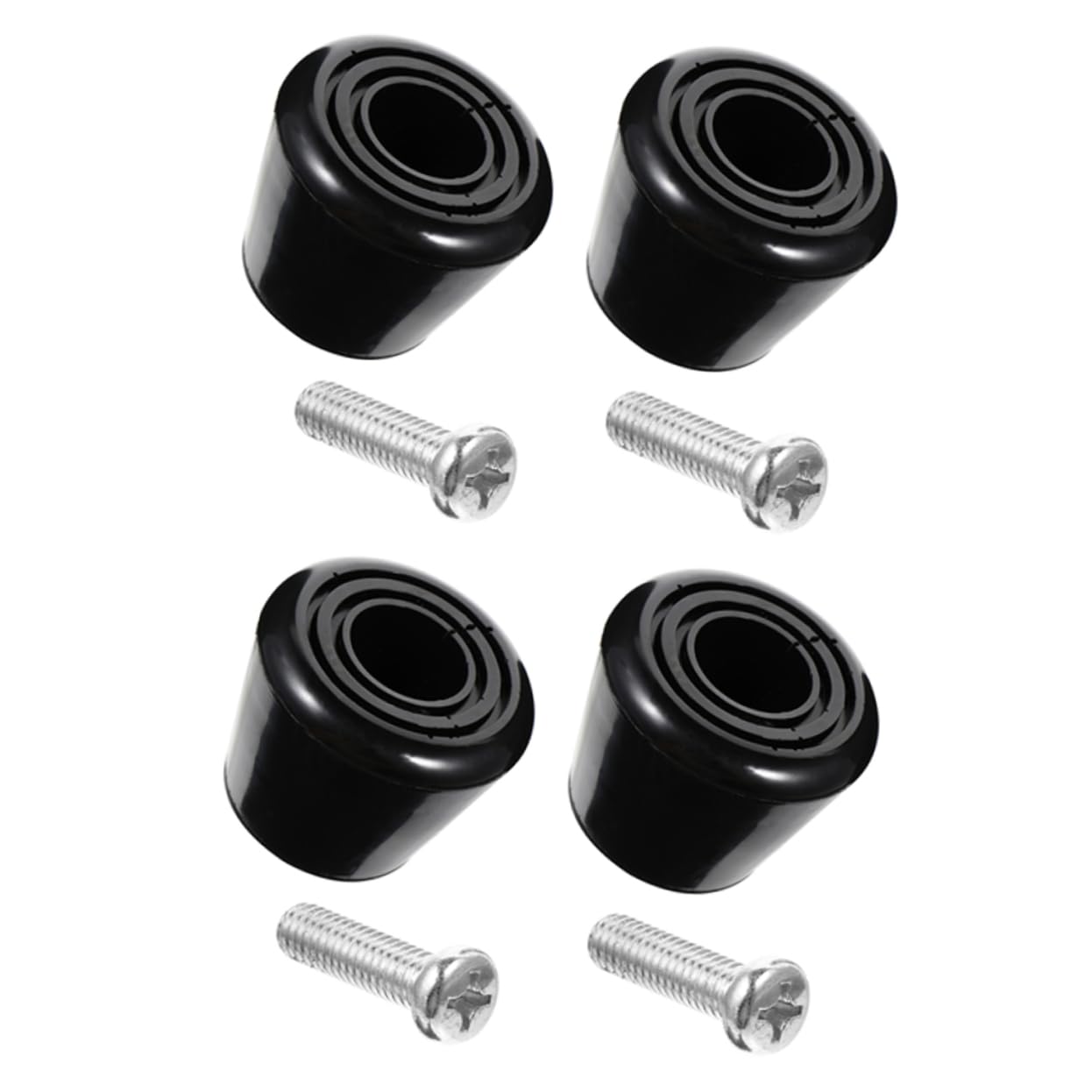 FOYTOKI Roller Skates Toe Stops 4 Wheel Skate Brake Head Adjustable Height Easy Install for Skating Pads