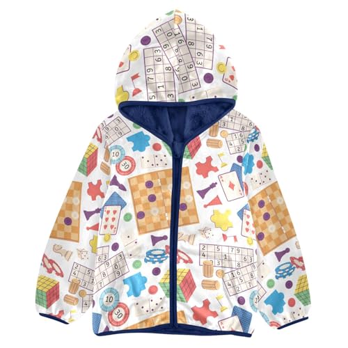 Games Elements Girls Fleece Jacket Girls Fall Jacket Girls Zip Up Hoodie Girls Sherpa Jacket 2-10T